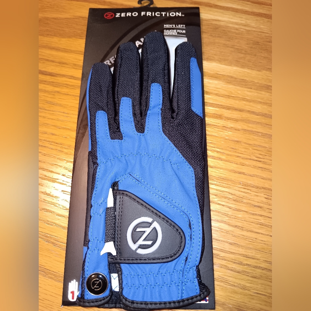 NEW Golf Glove BLUE MENS LARGE